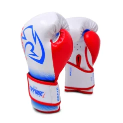 RS-FTR Future Sparring Gloves - Youth -Boxing Supply Hub R 2024 Bag Gloves RS FTR White Red Blue 3