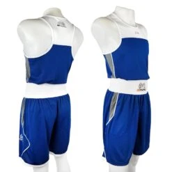 Amateur Competition-Training Boxing Jersey 20 Amateur Competition-Training Boxing Jersey -Boxing Supply Hub rap 30 full blue