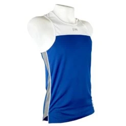Amateur Competition-Training Boxing Jersey 18 Amateur Competition-Training Boxing Jersey -Boxing Supply Hub rap tt30 blue front