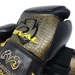 RFX-Guerrero Intelli-Shock Bag Gloves Croc Skin Edition -Boxing Supply Hub rfxg is croc black 04 scaled