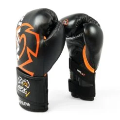 RFX-Guerrero-V Bag Gloves - SF-F -Boxing Supply Hub rfxgv sff black orange combo