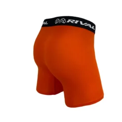 Men's Ultra-Soft Weigh-In Boxers -Boxing Supply Hub rival 2024 boxers side orange 01
