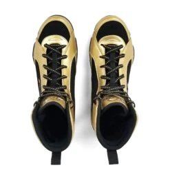 RSX-Guerrero Deluxe Boxing Boots -Boxing Supply Hub rsx guerrero deluxe gold top