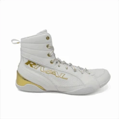 RSX-Guerrero Deluxe Boxing Boots -Boxing Supply Hub rsx guerrero deluxe white outside